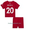 Conjunto (Camiseta+Pantalón Corto) Liverpool Diogo J. 20 Primera Equipación 2022-23 - Niño